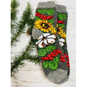 Шкарпетки жіночі з овечої шерсті