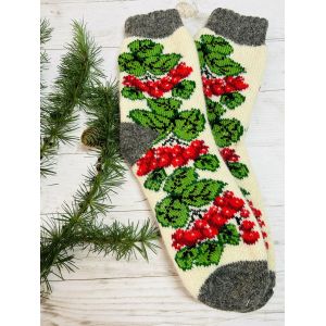 Шкарпетки жіночі з овечої шерсті