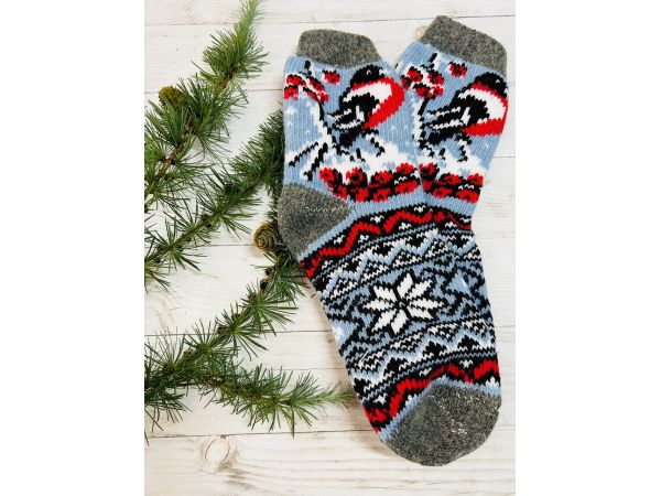 Шкарпетки жіночі з овечої шерсті