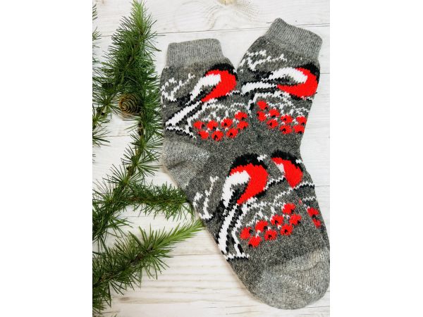 Шкарпетки жіночі з овечої шерсті