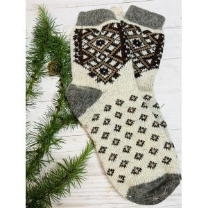 Шкарпетки чоловічі овеча шерсть в національному стилі