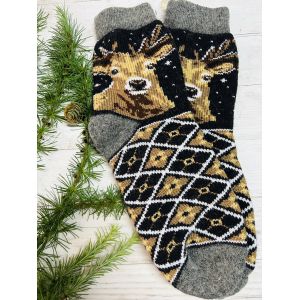 Шкарпетки чоловічі овеча шерсть в національному стилі