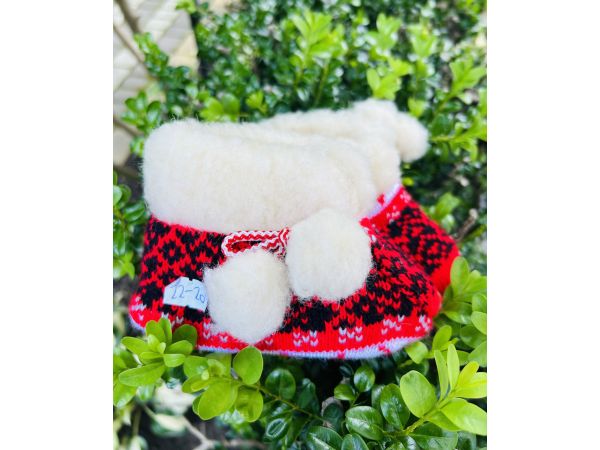 Пінетки дитячі, червоні 20-22 13 см