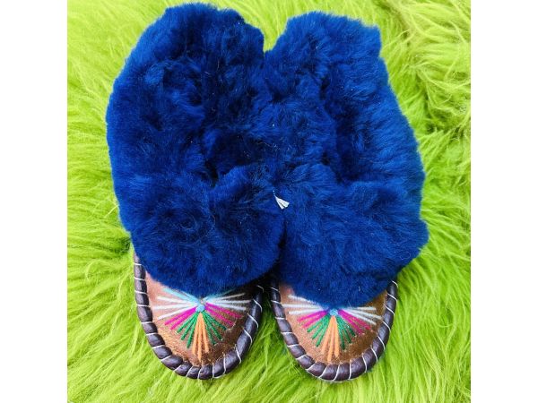 Закопанки, хутряні жіночі капці, капці з овечої вовни 38 39 розміри 39