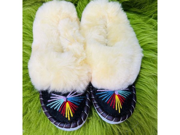 Закопанки, хутряні жіночі капці, капці з овечої вовни 36 39