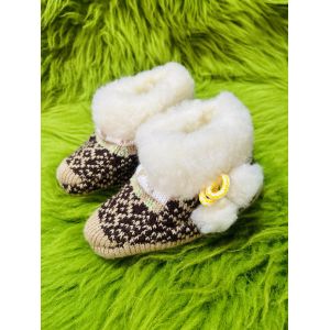 Чуні дитячі, пінетки коричнево-зелені розміри від 23 до 30 28-30