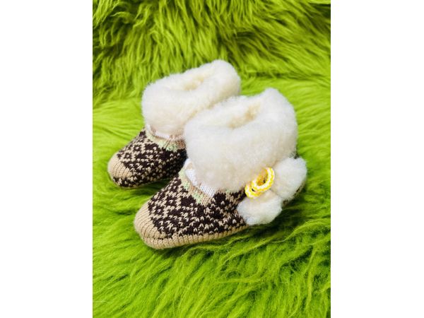 Чуні дитячі, пінетки коричнево-зелені розміри від 23 до 30