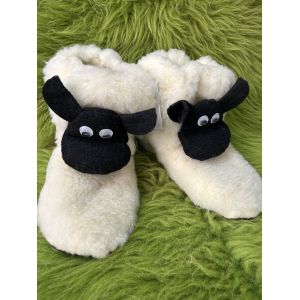 Чуні з овечої шерсті 42-43