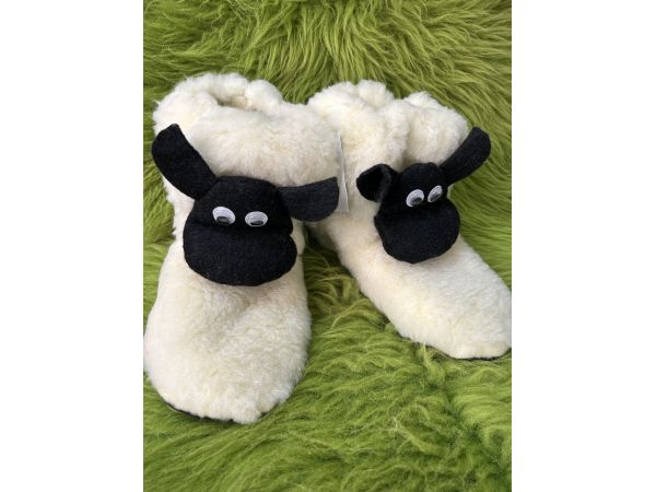 Чуні з овечої шерсті