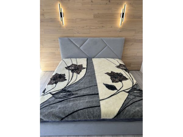 Ковдра-покривало з овечої вовни 2сп євро