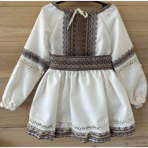 Вишитий костюм для дівчинки,  вишиванка дитяча, розмір 1, ріст 86 см