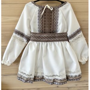 Вишитий костюм для дівчинки,  вишиванка дитяча, розмір 2 зріст 92