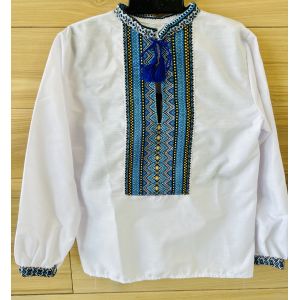 Вишита сорочка для хлопчика,  вишиванка дитяча, розмір 116-128