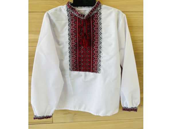 Вишита сорочка для хлопчика,  вишиванка дитяча, розмір 116-128