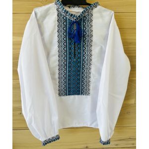 Вишита сорочка для хлопчика,  вишиванка дитяча, розмір 128-140