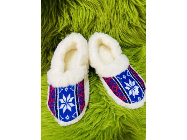 Домашні тапочки з овчини з задником