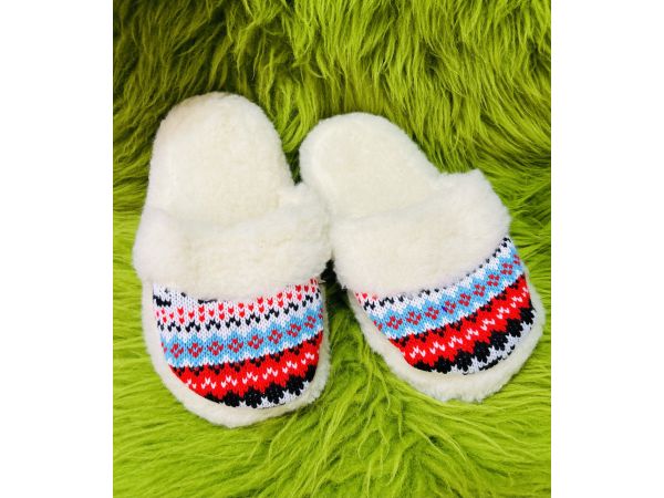 Домашні капці з овечої шерсті, всувки, тапочки домашні, 37 розмір