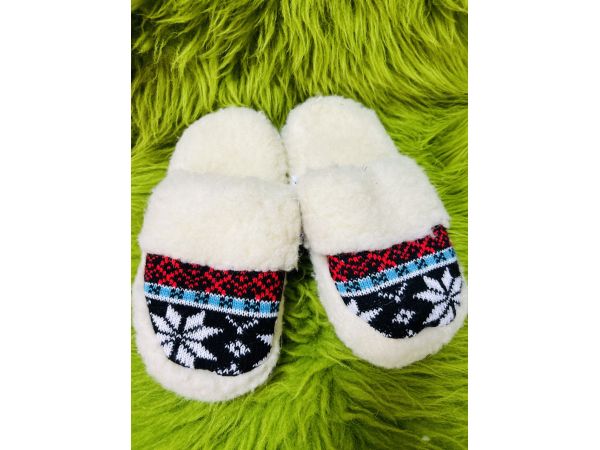 Домашні капці з овечої шерсті, всувки, тапочки домашні, 36 розмір