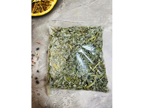 Мята сушена, 100 г листки мяти сушені