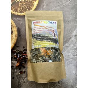 Чай карпатський трав’яний в крафтовій упаковці, 60 г Монастирський