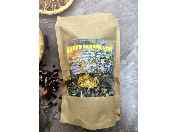 Чай карпатський трав’яний в крафтовій упаковці, 60 г Цілющий