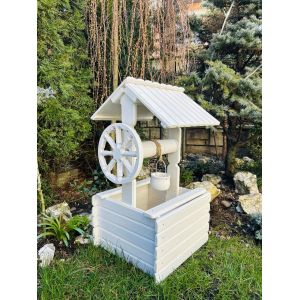 Декоративний дерев'яний колодязь висота 95 см