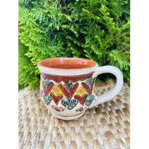 Косівська кераміка чашка горнятко  ручний розпис горнятко для кави