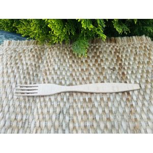 Виделка кухонна з натурального дерева