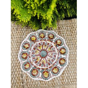 Підставка під крашанки та писанки Косівська кераміка 24 см ручна робота підставка під яйця