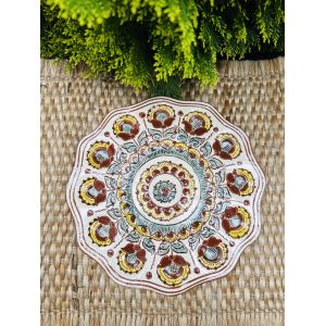 Підставка під крашанки та писанки Косівська кераміка 24 см ручна робота підставка під яйця