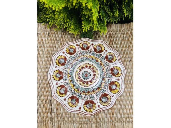 Підставка під крашанки та писанки Косівська кераміка 24 см ручна робота підставка під яйця