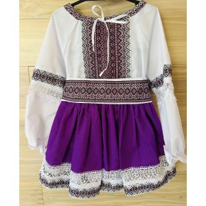 Вишитий костюм для дівчинки,  вишиванка дитяча, розмір 5 зріст 120 см