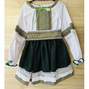 Вишитий костюм для дівчинки,  вишиванка дитяча, розмір 4 зріст 110 см