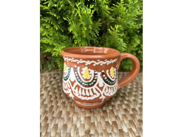 Косівська кераміка чашка горнятко  ручний розпис