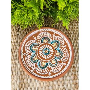 Косівська кераміка, тарілка 20х3 см ручна робота