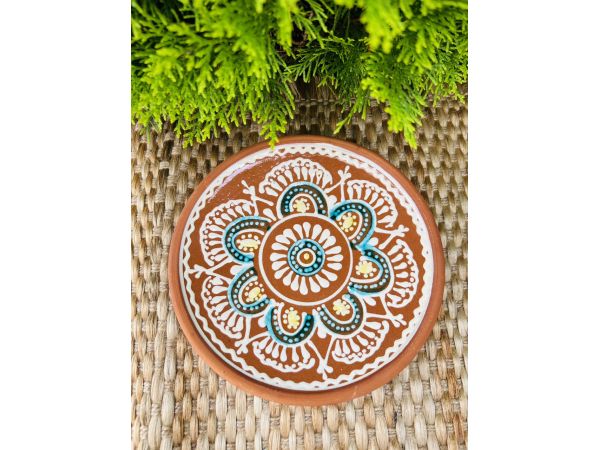 Косівська кераміка, тарілка 20х3 см ручна робота