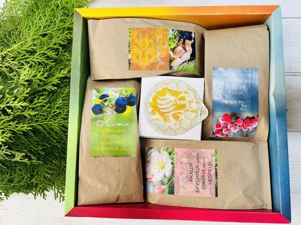 Набір 4 СЕЗОНИ карпатський чай