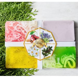 Набір натурального мила Карпатський Миловар, мило ручної роботи