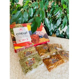 Карпатський набір спецій із 6 приправ