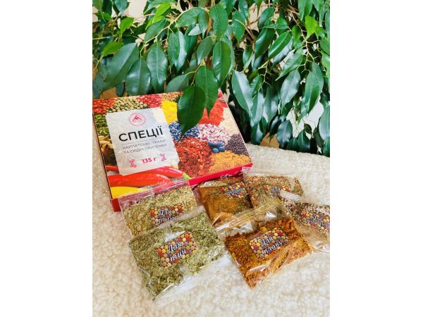 Карпатський набір спецій із 6 приправ