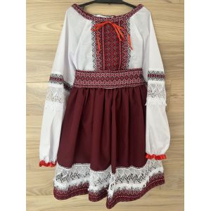 Вишитий костюм для дівчинки,  вишиванка дитяча, розмір 5, зріст 120 см