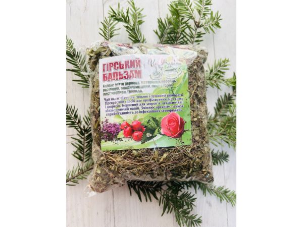 Карпатський натуральний трав’яний чай, вага 90 г Гірський бальзам