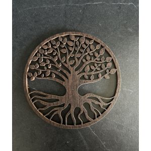 Дерев’яна підставка під чашку 10 см