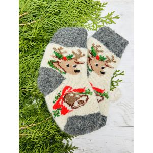 Шкарпетки дитячі 10-12 см олень