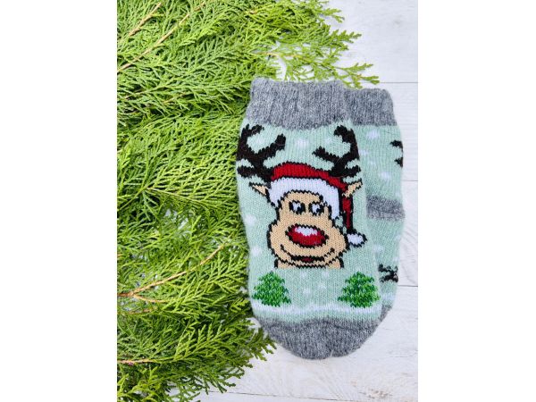 Шкарпетки дитячі 12-14 см 2-4 роки олень