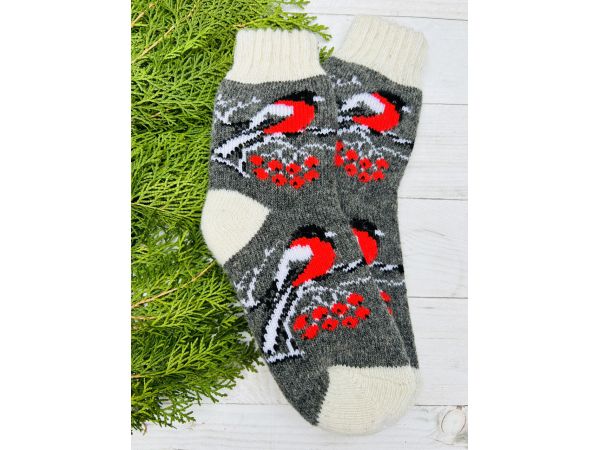 Шкарпетки дитячі 14-16 см 4-6 років снігурі