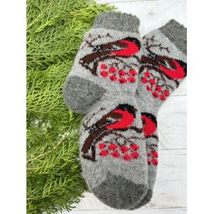 Шкарпетки дитячі 16-18 см 4-6 років снігурі