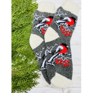 Шкарпетки дитячі 17-20 см 6-8 років снігурі