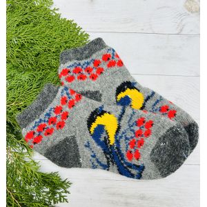 Шкарпетки жіночі, короткі овеча вовна