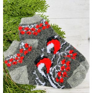 Шкарпетки жіночі, короткі овеча вовна